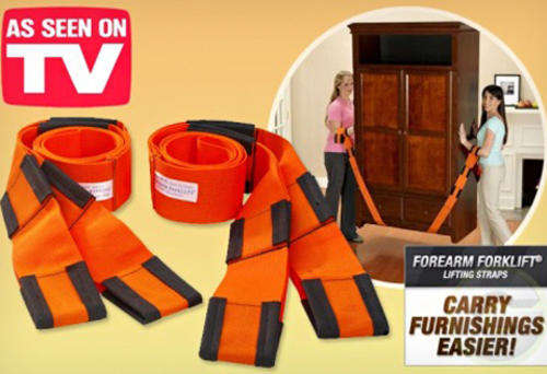 Forearm Forklift Lifting Straps