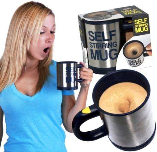SELF STIRRING MUG