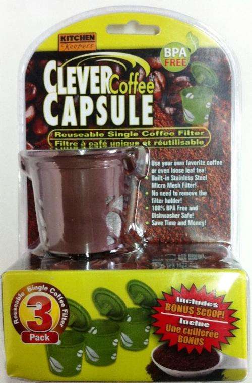 CLEVER COFFEE CAPSULE SET OF 3