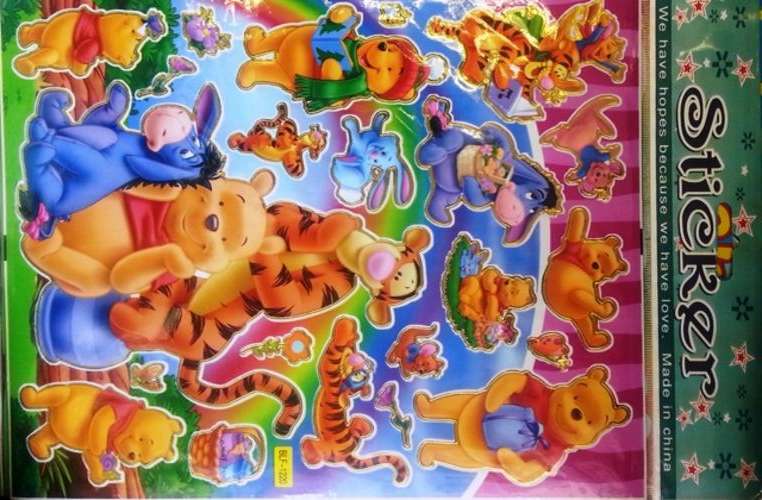 WINNIE THE POOH STICKERS