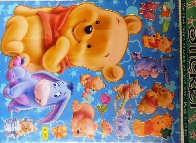 WINNIE THE POOH STICKERS