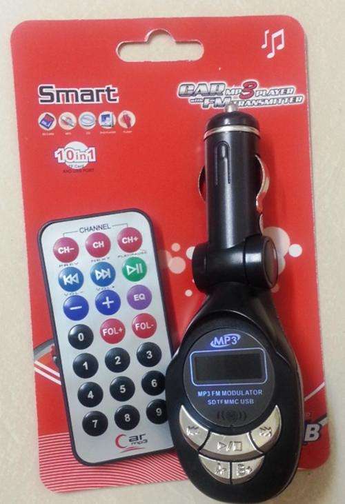 SMART CAR MP3 PLAYER WITH FM TRANSMITTER