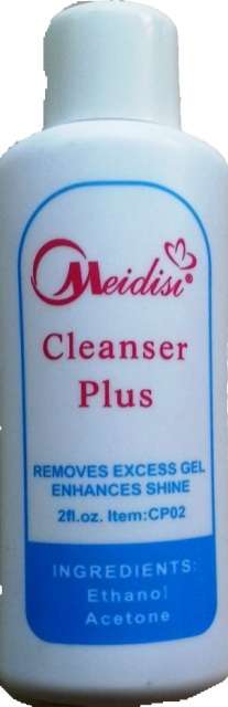 CLEANSER PLUS - REMOVES EXCESS GEL - ENHANCES SHINE