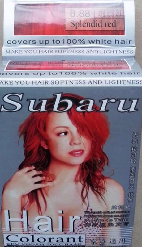 HAIR COLOR - SPLENDID RED