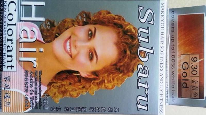 HAIR COLOR - GOLD