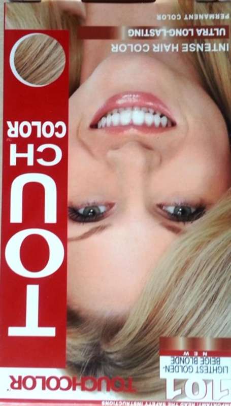 HAIR COLOR - LIGHTEST GOLDEN BEIGE BLONDE
