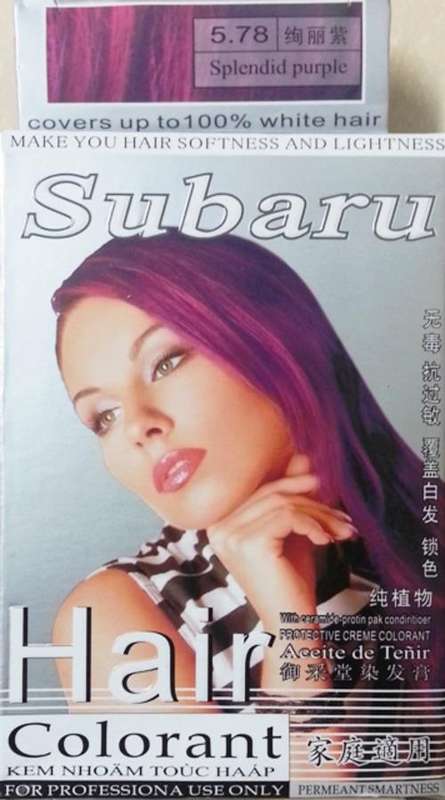 HAIR COLOR - SPLENDID PURPLE
