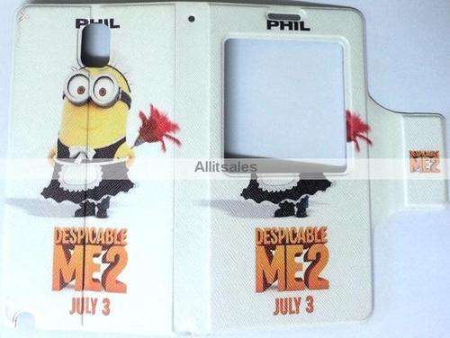 SAMSUNG GALAXY NOTE 3 FLIP CASE - DESPICABLE ME