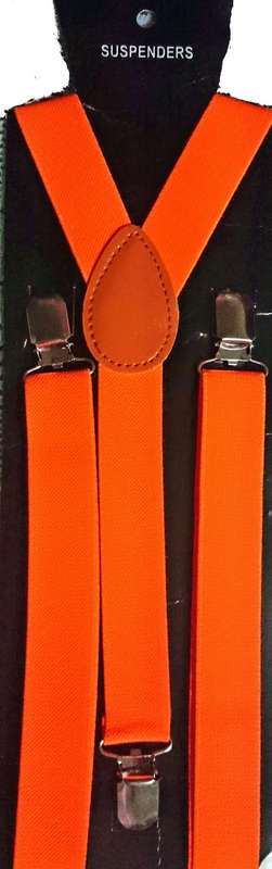 SUSPENDERS - ORANGE