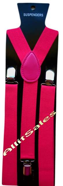 SUSPENDERS - PINK