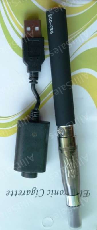 Electronic Cigarette rechargeable EGO-CE6 - Black