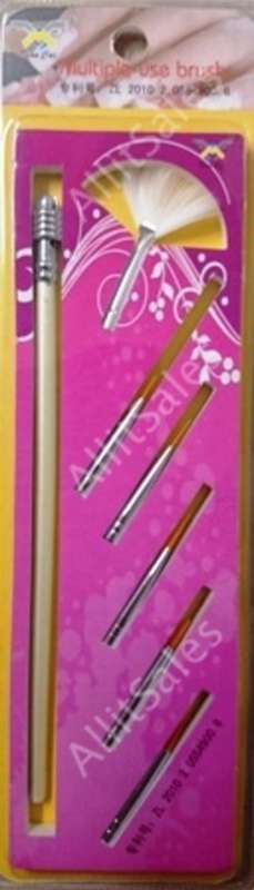 NAIL MULTIPLE-USE BRUSH SET