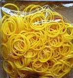 Loom Bands Yellow 200's Including Loom Hook & S-Clips
