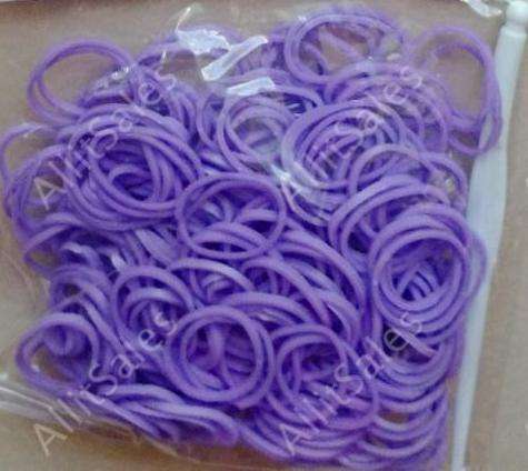 Loom Bands Purple 300's Including Loom Hook & S-Clips