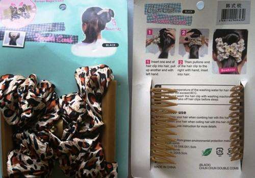 Double Comb Stretch Hair Comb