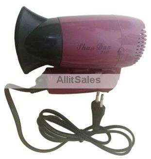 Folding Hair Dryer  - Maroon