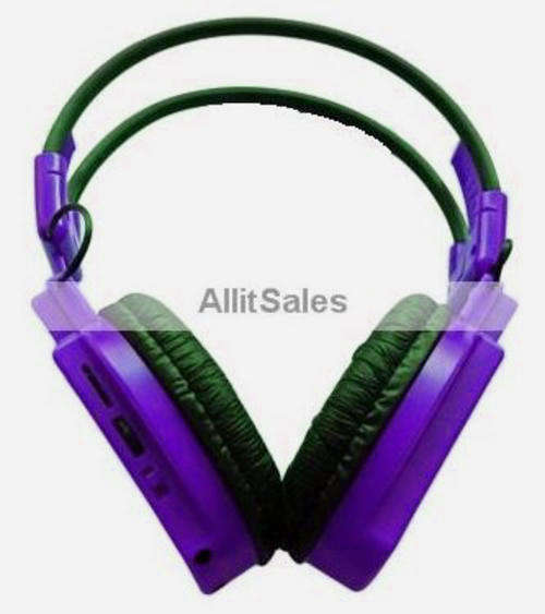 MP3 PLAYER - DIGITAL HEADPHONE - PURPLE