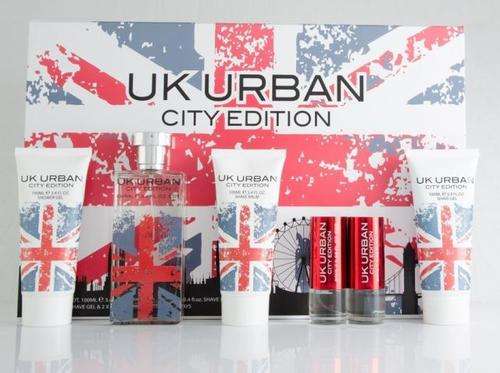 UK Urban City Edition Fragrance Gift Set For Him - 6 Piece