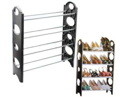 Stackable Shoe Rack - Store 12 pairs of Shoes