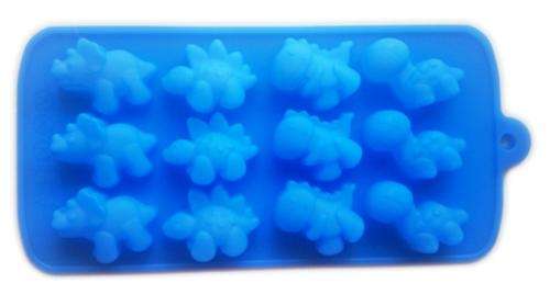 SILICONE MOLD  - Small Animals Blue
