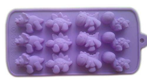 SILICONE MOLD  - Small Animals Purple