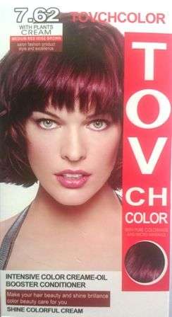 Hair Color Medium Red Irise Brown