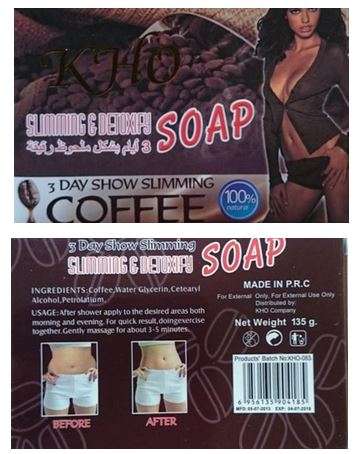 Slimming and Detoxify Soap Coffee
