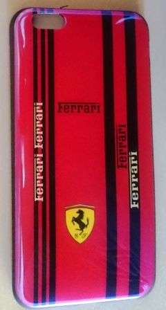 iPhone 6 Cover Silicone - Ferrari