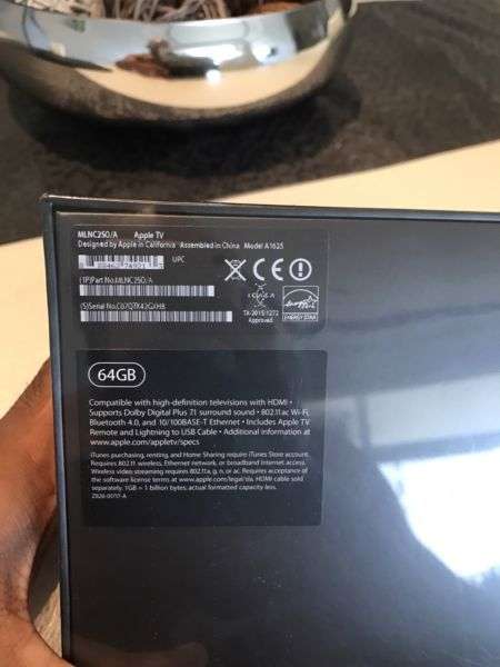 Apple TV 4th Gen 64GB