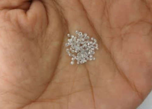 Lot Of 16 Natural Diamonds G-H