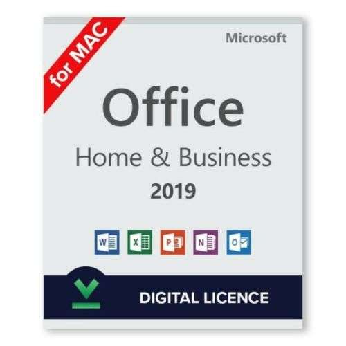 Retail Microsoft Office Home and Business 2019 Mac - One-Time.Purchase Only
