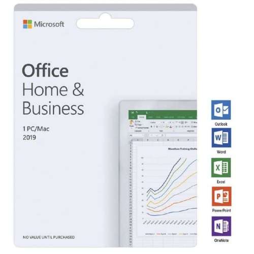Microsoft Office Home and Business 2019 PC/MAC Full Version for Commercial Use T5D - 03222