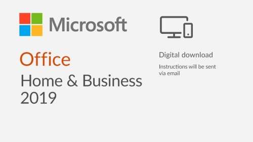 Microsoft Office Home and Business 2019 PC/MAC Full Version for Commercial Use T5D - 03222