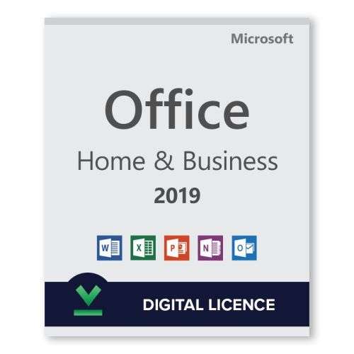 Microsoft Office Home and Business 2019 PC/MAC Full Version for Commercial Use T5D - 03222