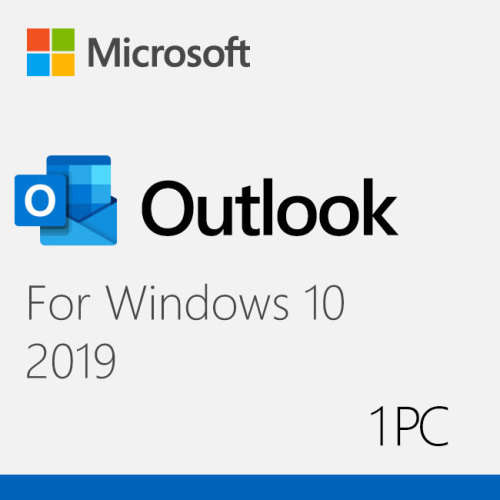 Microsoft Outlook 2019 Licensed for 1 Windows 10 Desktop PC or Laptop