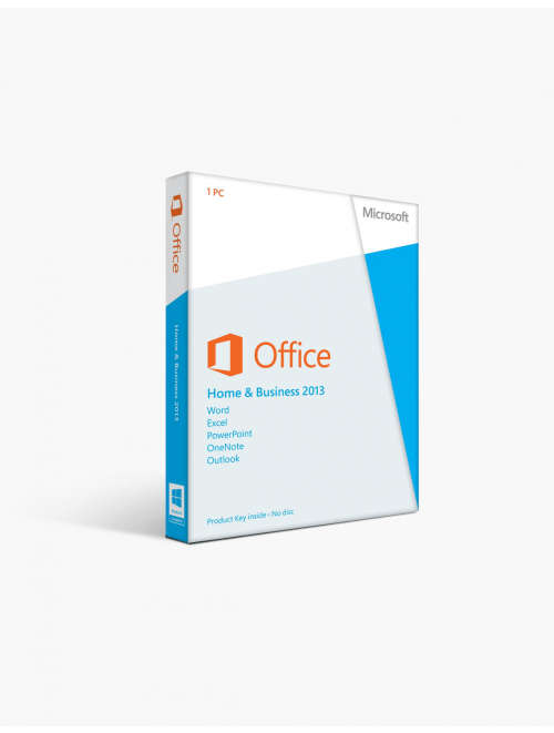 Microsoft Office Home and Business 2013 Licensed for 1 PCLaptop - Retail FPP Digital Product