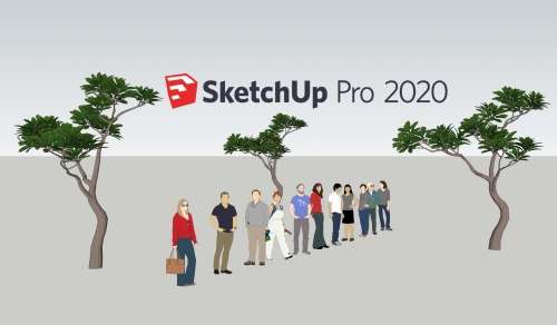 SketchUp Professional 2020 Full Lifetime Version Licensed for 1 Windows 10 PC or Laptop