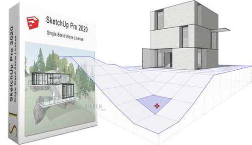 SketchUp Professional 2020 Full Lifetime Version Licensed for 1 Windows 10 PC or Laptop