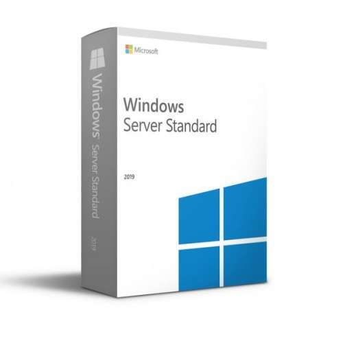 Microsoft Windows Server Standard 2019 Retail FPP 16-Core 64-Bit Licensed for 1 Device - Promotion
