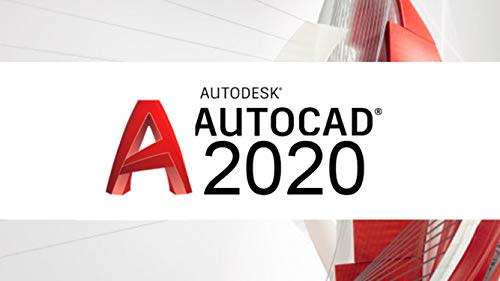 AutoDesk AutoCAD 2020 Full Commercial Version Licensed for 1 Windows 10 PC/Laptop