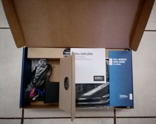 DSTV Explora 3A Brand New Stand Alone Decoder with Box, Accesories and Manuals