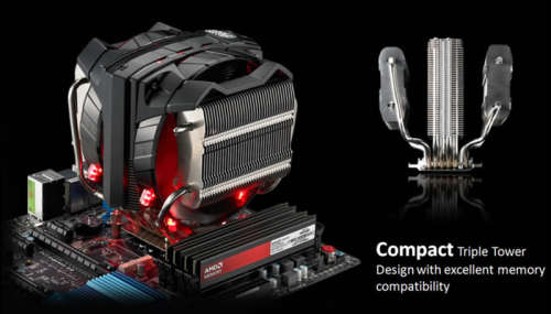 Cooler Master V8 GTS Air Cooler with INTEL/AMD Brackets