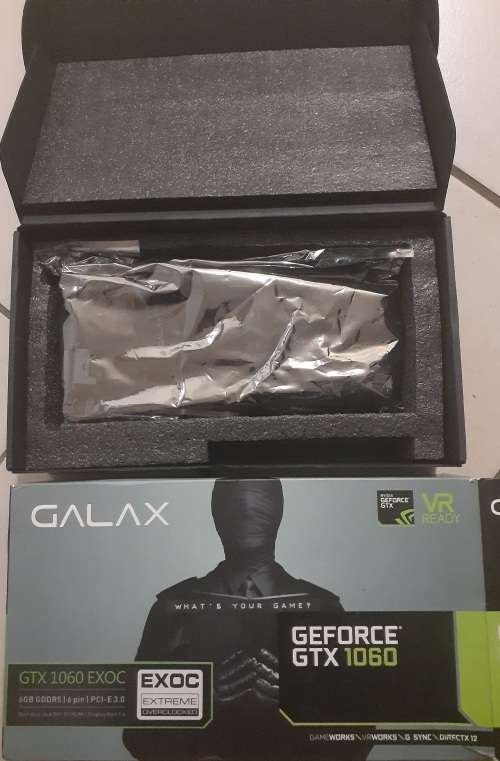 NVIDIA GEFORCE GTX 1060 6GB