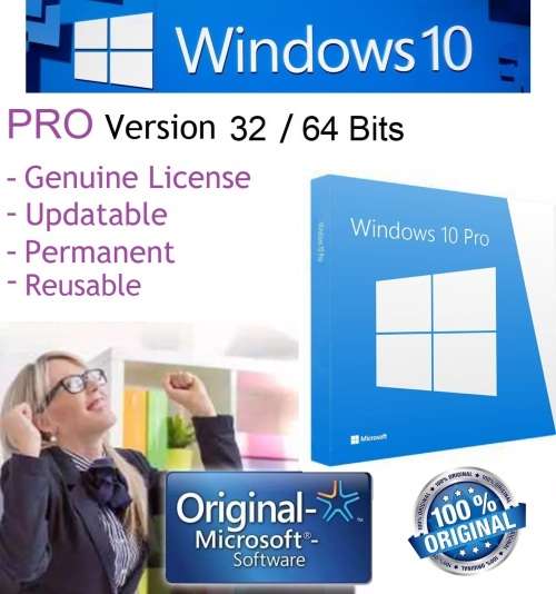 Microsoft Windows 10 Professional Retail - Upgrade from Windows 10 Home to Pro - Limited Promotion