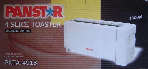 4 Slice Electronic Toaster
