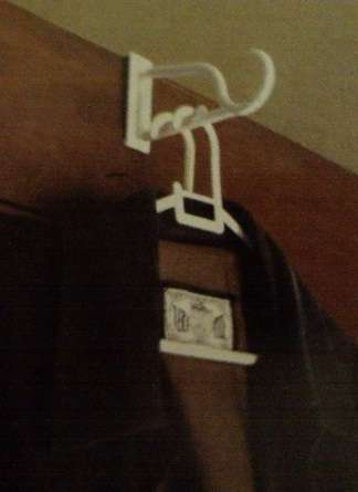 2 x Over Door Hooks