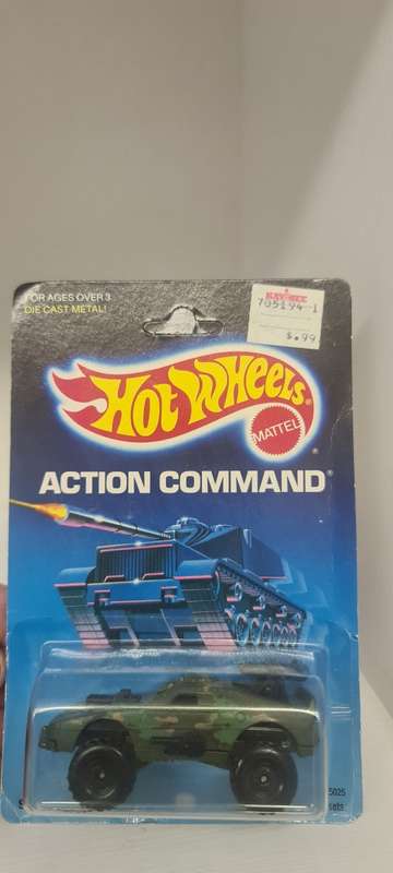 Hot wheels action commamd sting rod