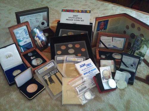 variety of coins