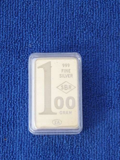 100g FINE SILVER BULLION BAR .999 FINENESS WITH PROOF LIKE FINISH