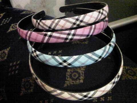 burberry alicebands (5 colours)